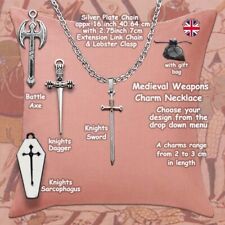 Medieval weapons charm for sale  LEWES