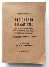 P.forestali dizionario grammat usato  Ferrara