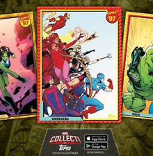 Conjunto completo 27 cartões digitais Topps Marvel Collect Marvel '97 Series 2 comprar usado  Enviando para Brazil