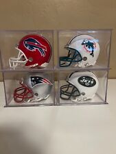 Mini capacetes Ridell AFC East com estojos de capacete, usado comprar usado  Enviando para Brazil