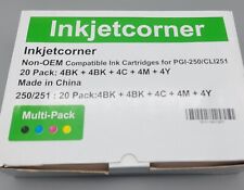 Inkjetcorner Multipack Compatible Ink Cartridges Replacements For Canon  for sale  Shipping to South Africa
