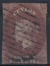 Ceylon 1857 regina usato  Palermo