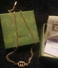 gucci necklace gold for sale  LEIGH-ON-SEA