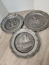 Pewter plate viking for sale  Van Nuys