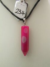 Pink pendulum agate for sale  BASILDON