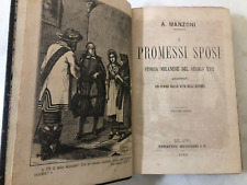 Antico libro I Promessi Sposi Alessandro Manzoni 1880 usato  Roma
