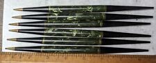 Lot of 6 Waterman desk pencils for vintage fountain pen desk set green celluloid for sale  Shipping to South Africa