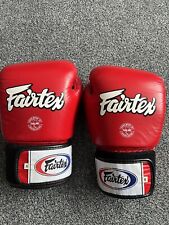 Fairtex boxing gloves for sale  COULSDON