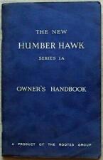 Humber hawk series for sale  Shipping to Ireland