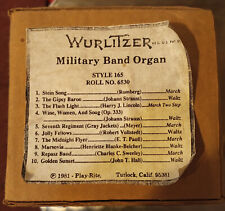 Wurlitzer 165 military for sale  BRISTOL