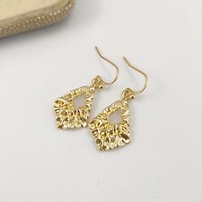 Unusual earrings gold for sale  MANSFIELD