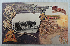 Cartolina alpini brigata usato  Morra De Sanctis
