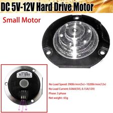 DC 5~12V Hard Drive Motor Fluid Dynamic Bearing Motor DIY High-Speed Small Motor for sale  Shipping to South Africa