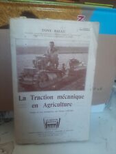 Traction mecanique agriculture d'occasion  Saint-Malo