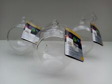 Clear glass bauble for sale  SUNBURY-ON-THAMES