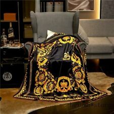 Cobertor de luxo clássico palácio lã veludo sofá lança impressão digital flanela comprar usado  Enviando para Brazil