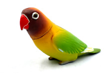 Japan Choco Q Bird Masked Lovebird Animal Realistic Figure Miniature for sale  Shipping to South Africa