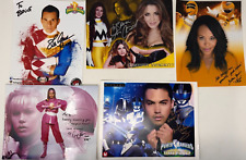 Fotos firmadas de los Power Rangers 4, Michael Copon Cerian Vincent Steve Cárdenas segunda mano  Embacar hacia Argentina