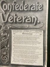 Confederate veteran magazine for sale  Springfield