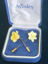 Aynsley flower pin for sale  EVESHAM