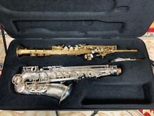 Saxofone alto soprano Selmer estojo duplo comprar usado  Enviando para Brazil