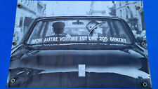 Affiche publicitaire peugeot d'occasion  Nissan-lez-Enserune