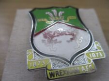 Wrexham football badge. for sale  NEWCASTLE