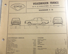 Fiche technique automobile d'occasion  France