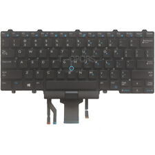 Nuevo para teclado Dell Latitude E5450 E7450 0D19TR EE. UU. negro con retroiluminación apuntando segunda mano  Embacar hacia Argentina