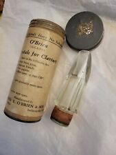 Clarinete de cristal vintage O'Brien peça boca palheta com pacote redondo comprar usado  Enviando para Brazil