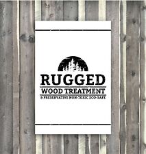 Rugged wood treatment for sale  Kalispell