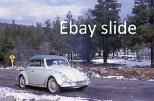 Usado, 2 diapositivas Kodachrome originales 1963 35 mm - VW Beetle con placas CA en AZ road trip segunda mano  Embacar hacia Argentina
