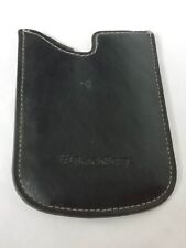 Vintage Black Leather Case Pocket Pouch for Blackberry Phone, used for sale  Shipping to South Africa