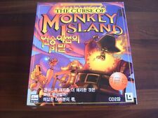 Curse of Monkey Island PC Big Box Super Raro Versão Coreana EX Cond. NM+ comprar usado  Enviando para Brazil