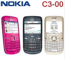 Celular C3 desbloqueado Nokia C3-00 original câmera 2.0MP FM MP3 MP4 player 2.4" comprar usado  Enviando para Brazil
