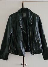 Lederimitatjacke biker jacke gebraucht kaufen  Hannover