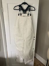 Vintage white dungarees for sale  LONDON