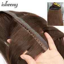 Invisible Hole Weft Human Hair Extensions Twin Tab Weft Hair Natural Straight for sale  Shipping to South Africa
