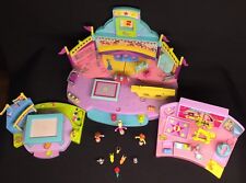 Polly POCKET 💛 1999 Gym turn fisso uneven parallelo bar Floor Exercise trampolini usato  Spedire a Italy