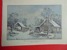 Currier ives calendar for sale  North Adams