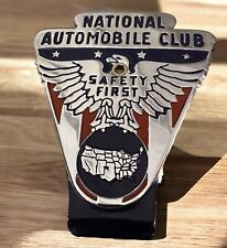 National Auto Club Shield grade emblema segurança primeira águia globo furo no pescoço comprar usado  Enviando para Brazil
