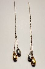 earrings threader 14k for sale  Oceanside