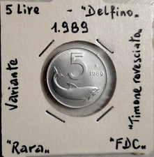 5 lire timone rovesciato usato  Parma