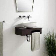 Signature Hardware 18" Nadiya Wall-Mount Vessel Sink Vanity Top, Macha Brown for sale  Shipping to South Africa