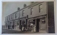 Pegswood village Piper Newsagent and Hairdressers Northumberland postcard for sale  Shipping to South Africa