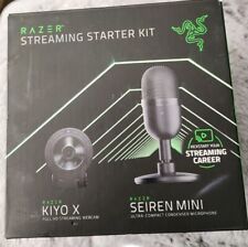 Pacote Razer Streaming Starter Kit. Webcam HD + microfone condensador para jogos/jogadores comprar usado  Enviando para Brazil