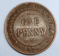 Australia penny 1920 usato  Villaricca