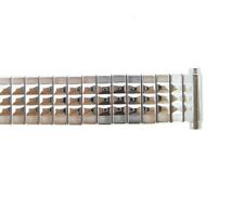 Pulseira de relógio JB Champion expansão de metal branco 11-14 mm lug 5 1/4" aço inoxidável comprar usado  Enviando para Brazil
