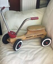 Vintage Radio Flyer passeio de 4 rodas em scooter trike brinquedo de equitação. comprar usado  Enviando para Brazil