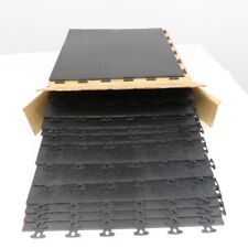 18" x 18" Interlocking Floor Mat 1/4" Thick Flexible Plastic Tiles 21 SF Lot/14 for sale  Shipping to South Africa